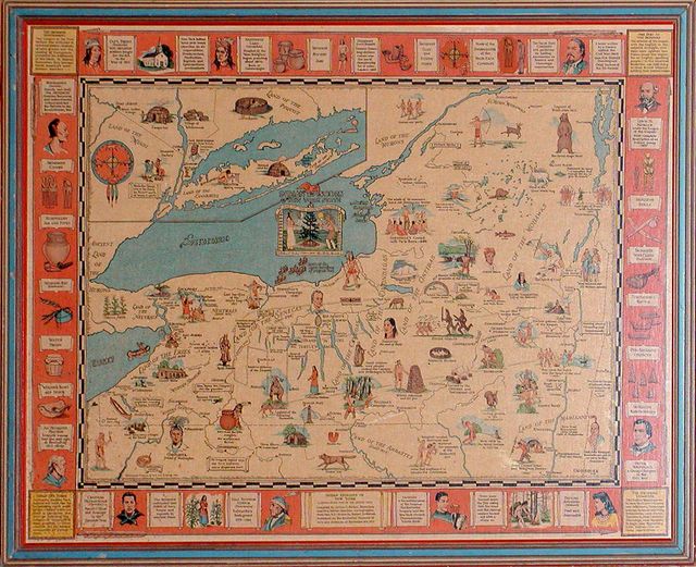 Haudenosaunee / Iroquois Educational chart